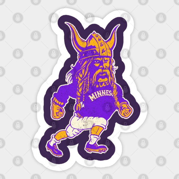 Minnesota Mascot Sticker by darklordpug